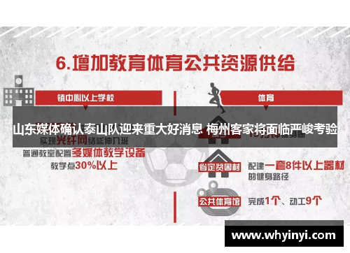 山东媒体确认泰山队迎来重大好消息 梅州客家将面临严峻考验
